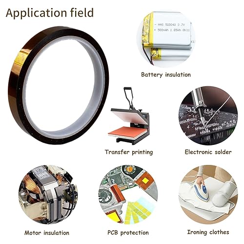 Miniatura 6 de Cinta de teflón de PTFE resistente al calor 16 x 20 pulgadas hoja de transferencia de calor de prensado de calor paquete de 3 cintas antiadherentes