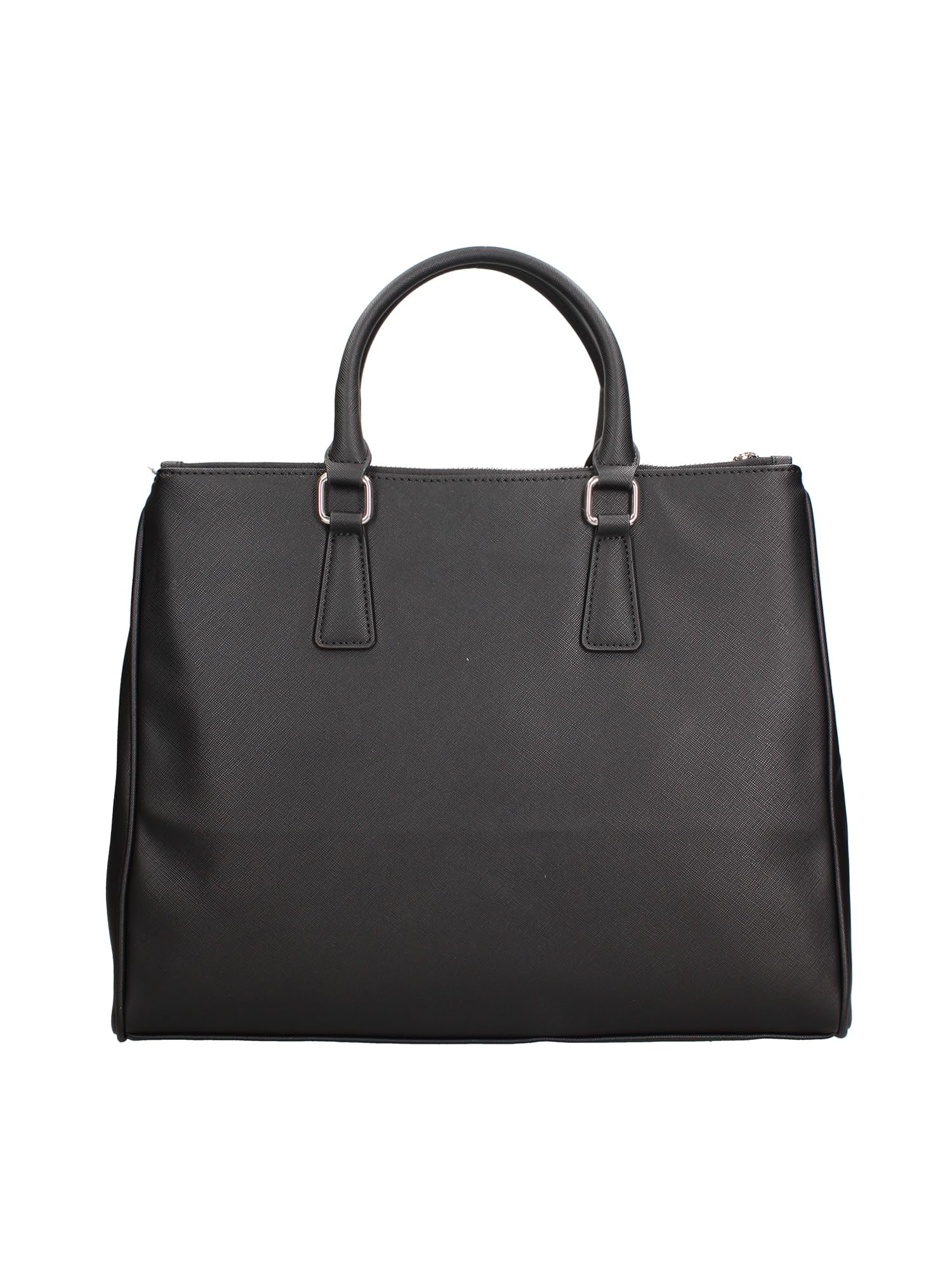 MOMO Design Borsa da Lavoro Uomo Nero Poliuretano Trieste 30x38x9 cm