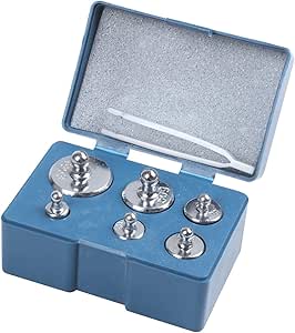 Kit De Poids De Calibration 7 Pièces – 200g, 100g, 50g, 20g, 10g – Set De Précision Pour Balances