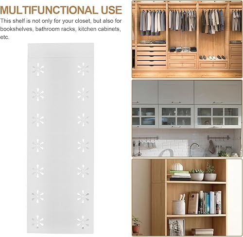 Miniatura 7 de Alipis Estante de tensión ajustable para armario, estante de almacenamiento expandible para organización de armario, multifuncional, fácil