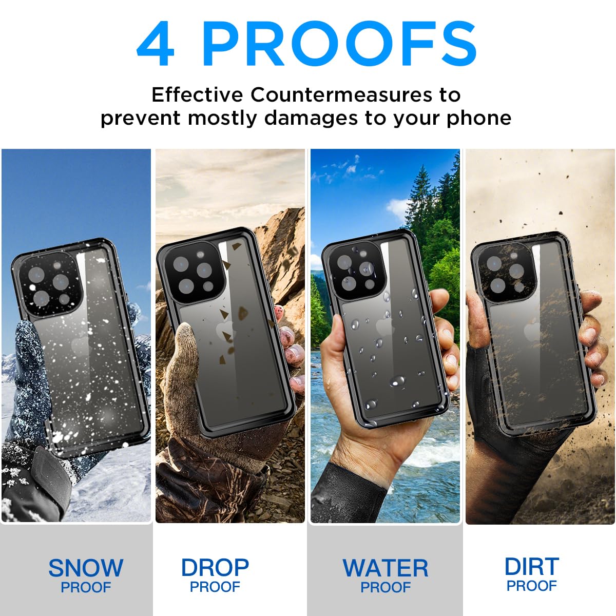 Amazon.com: AICase Waterproof Case for iPhone 13 Pro(6.1
