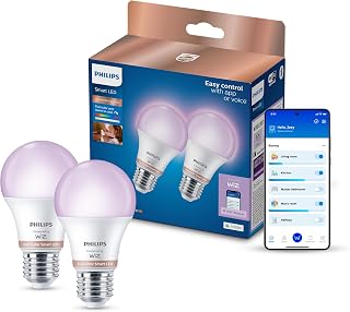 Philips Smart Lighting LED Ampul A60 E27 60W Eşdeğer RGB 2'li…