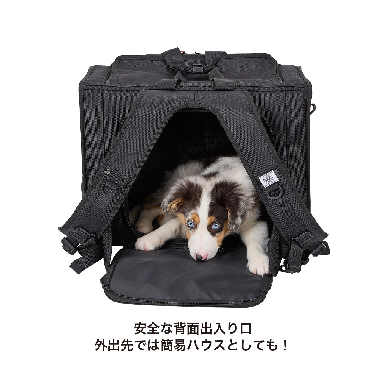 マンダリンブラザーズ ブリクストンバックパック ブラック　キャリーバッグ BRIXTON CARRY BACKPACK ブリクストンキャリーバックパック