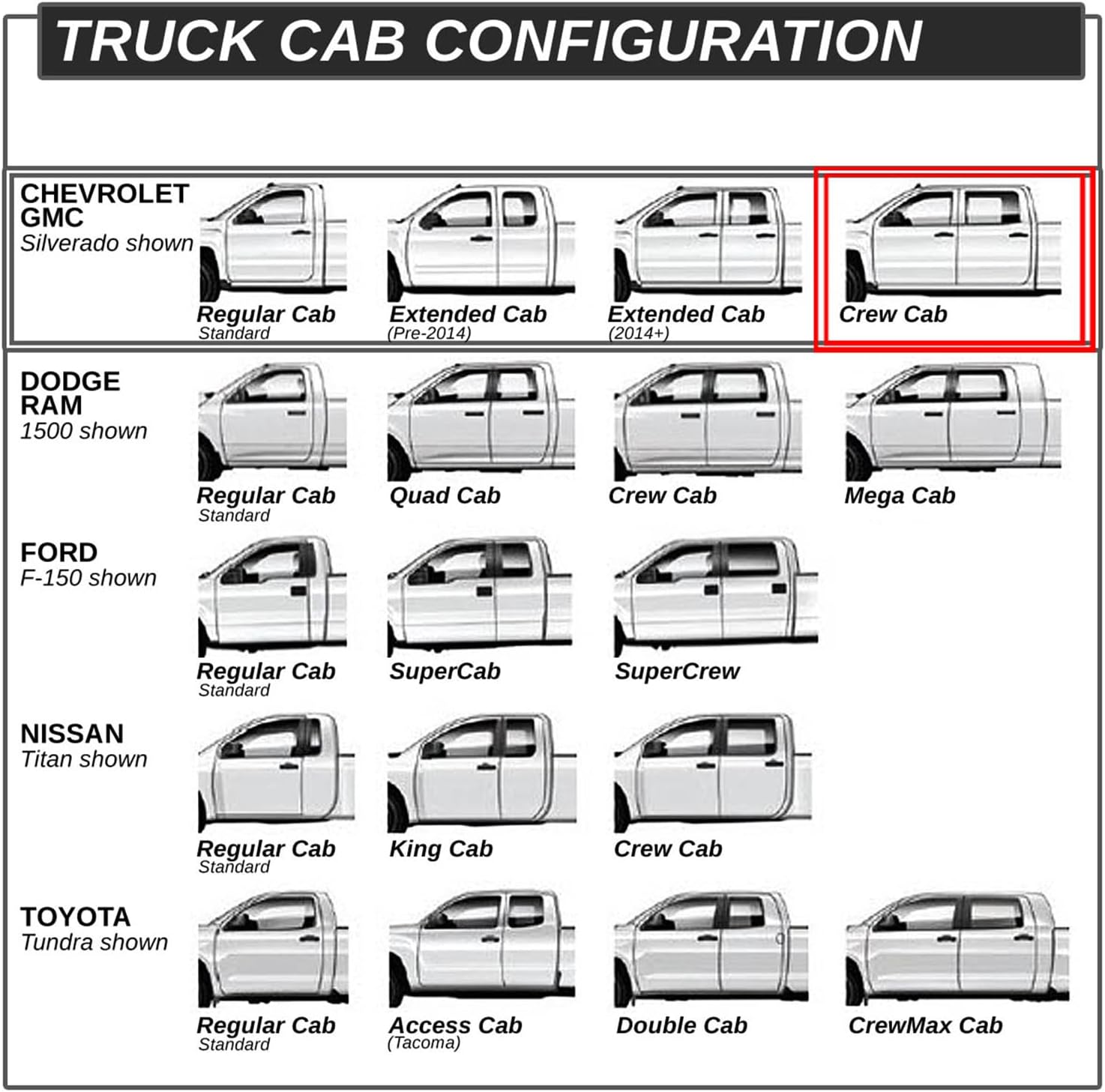 5 in. OD Oval Stainless Steel Side Step Nerf Bar Compatible with 01-14 Silverado Sierra 1500 2500HD 3500HD Crew Cab CAAP-STEPS5O-930SS