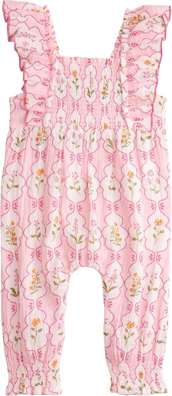 Mud Pie Baby Girl Blossom Longall
