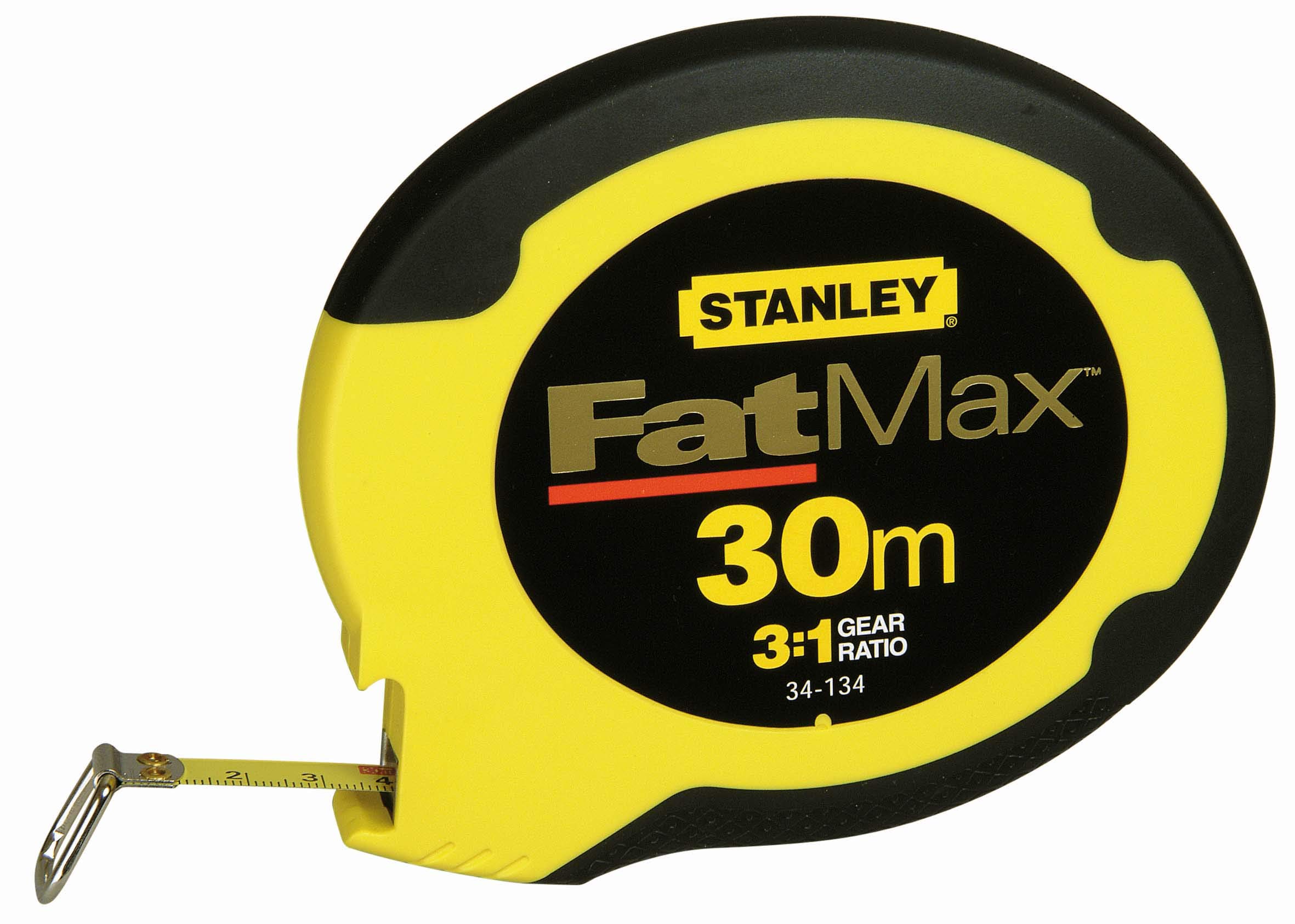 Stanley 0-34-134 - Cinta larga Fatmax de acero inox 30 m x 9,5mm