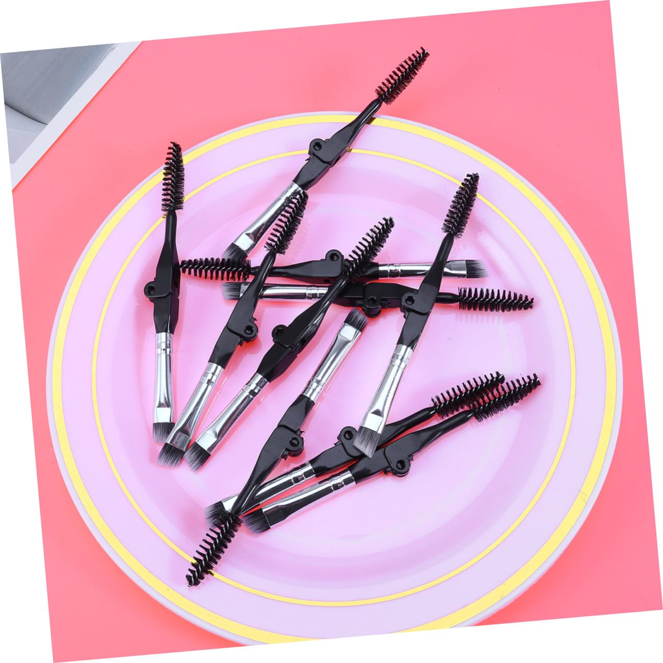 Ipetboom Makeup Brush for Eyebrow 10pcs Set Professional Beauty Brush Makeup Tool