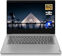 Vista 1 de Lenovo IdeaPad 3 - Laptop con pantalla FHD de 14 pulgadas, procesador Intel Core i3-1115G4, 8 GB de RAM, SSD de 512 GB, Wi-Fi 6 y Bluetooth, cámara