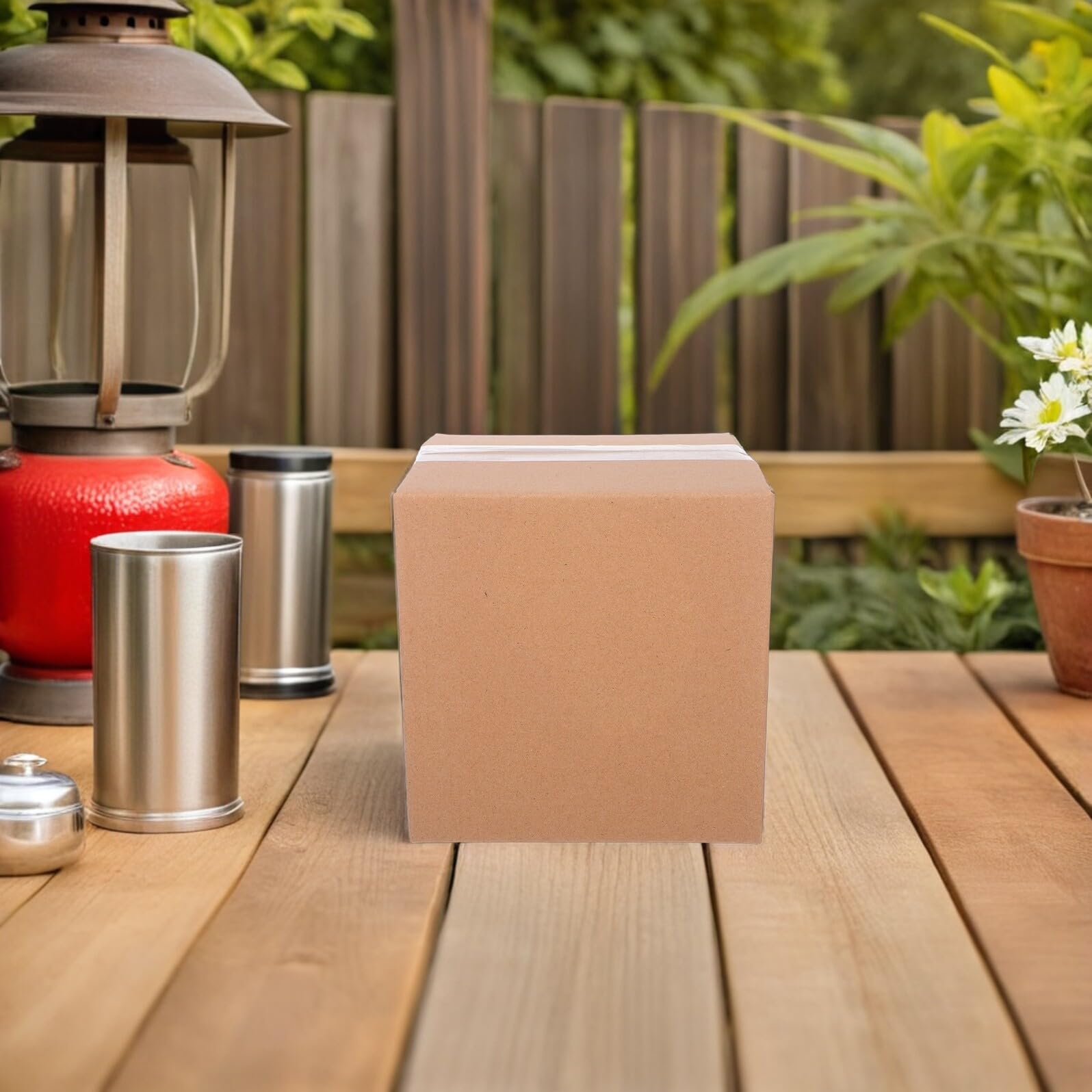 PRETYZOOM 15 piezas Cajas Cuadradas de Cartón Corrugado Resistentes para Envíos y Embalaje Diseño Ahorra Espacio para Pequeñas Mercancías y Comercio Electrónico
