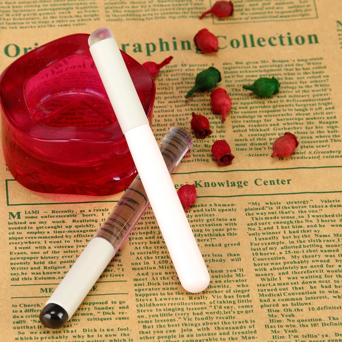 TEONEI Silicone Lip Brush Lipstick Brushes High Elastic Silicone Brush Set Applicator Brushes 2PCS image 4