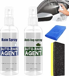 100ml Car Glass Waterproof Coating Agent - Auto Glass Anti Fog Spray, Anti Fog Rain Repellent Spray Nano Rain Remover for Windows, Windshields, Mirrors, Shower Doors