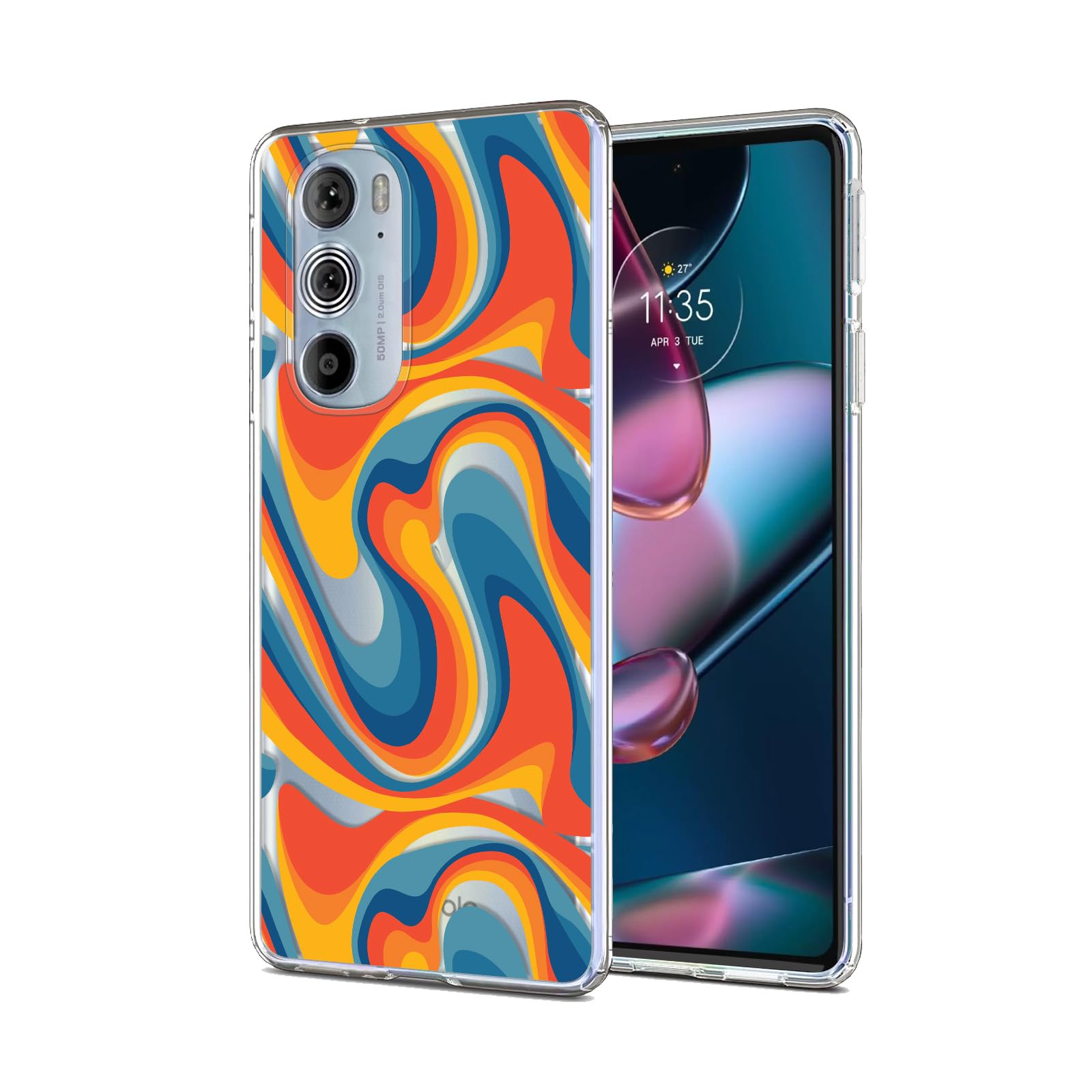 Amazon Brand - Solimo UV Printed Soft Flexible Transparent Back Cover for Motorola Moto Edge 30 Pro - D1119 (B0CJ7YDY7P) Amazon Price History, Amazon Price Tracker