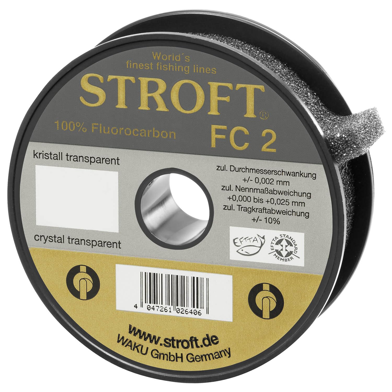 Stroft FC2 Fluorocarbon Main Line 150 m 0.110 mm - 1.2 kg