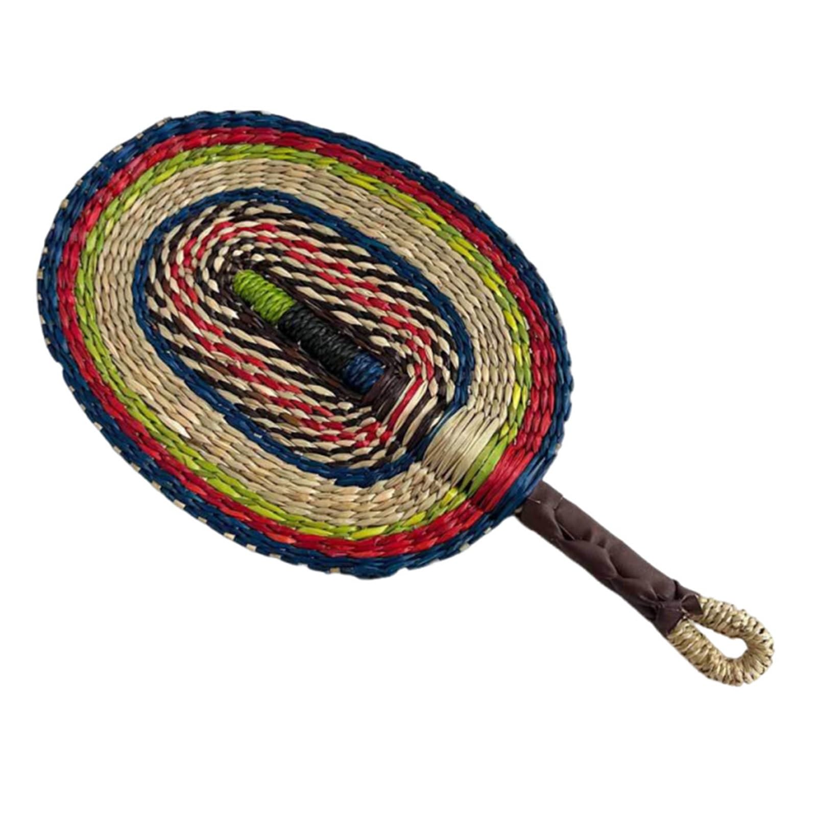 CQAHDSEVF Seagrass Handwoven Fan