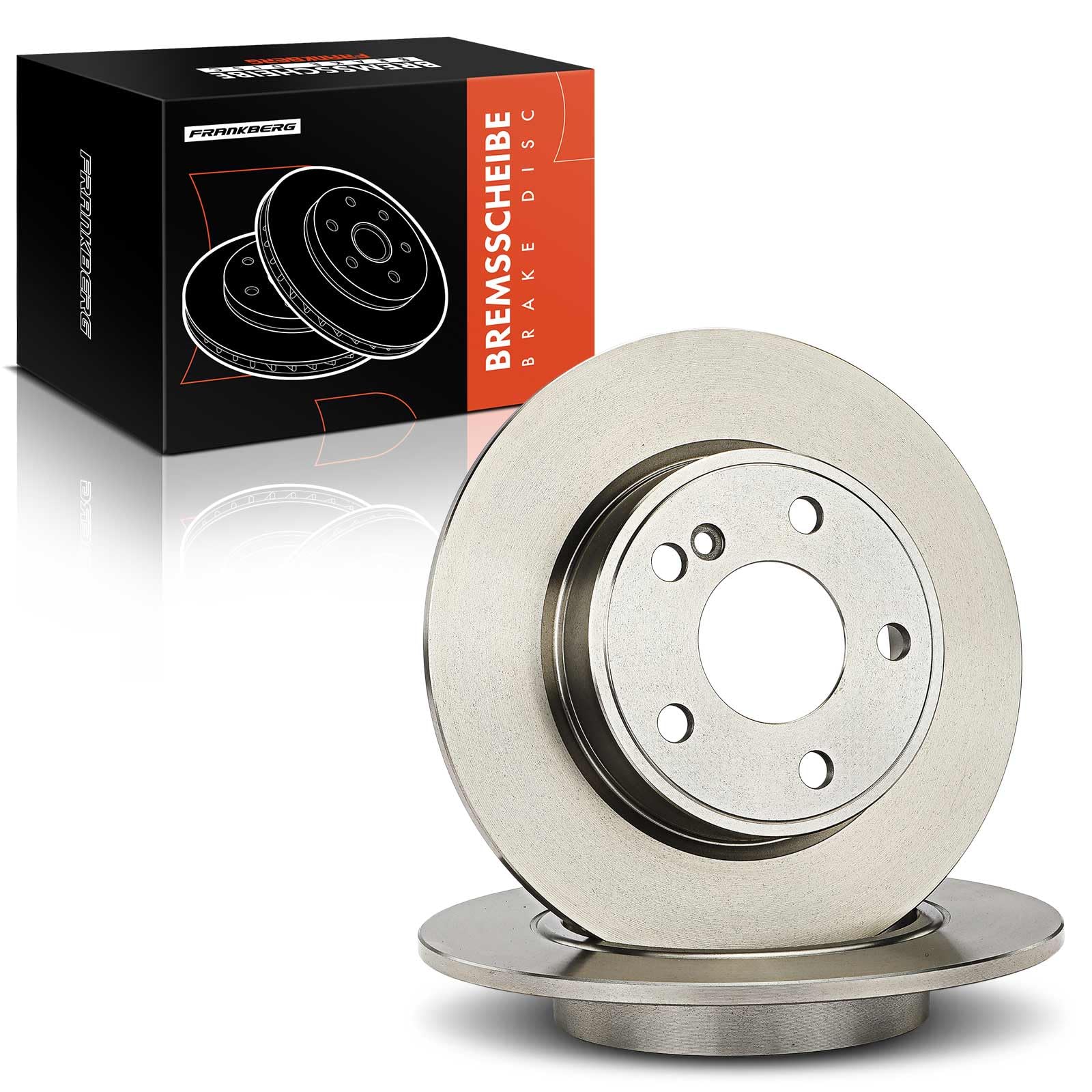 Frankberg 2 dischi freno posteriori pieni ⌀276mm A2464230012 2464230012