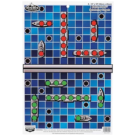 BIRCHWOOD CASEY Pregame 12" x 18" Game Shooting Targets - Highly Visible Instant Splattering Targets - for Use with All Guns & Calibers