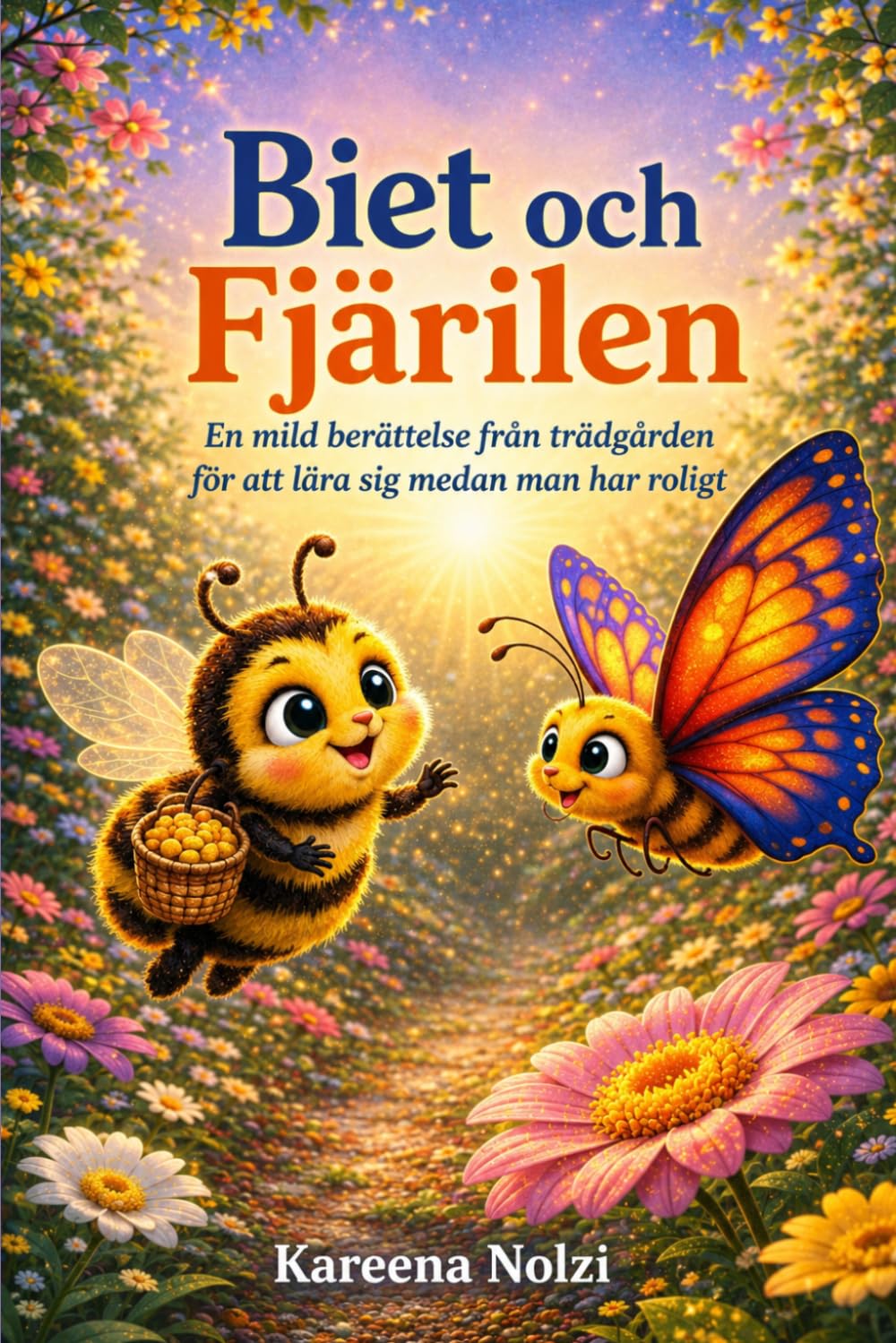 Biet och Fjärilen: En mild berättelse från trädgården för att lära sig medan man har roligt
