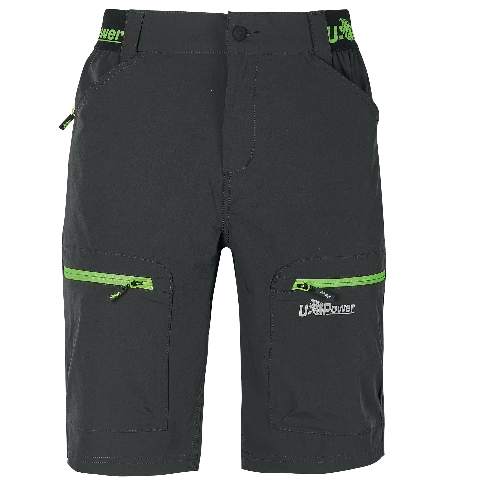 ARES Asphalt Grey/Green - T: XL, Off-white