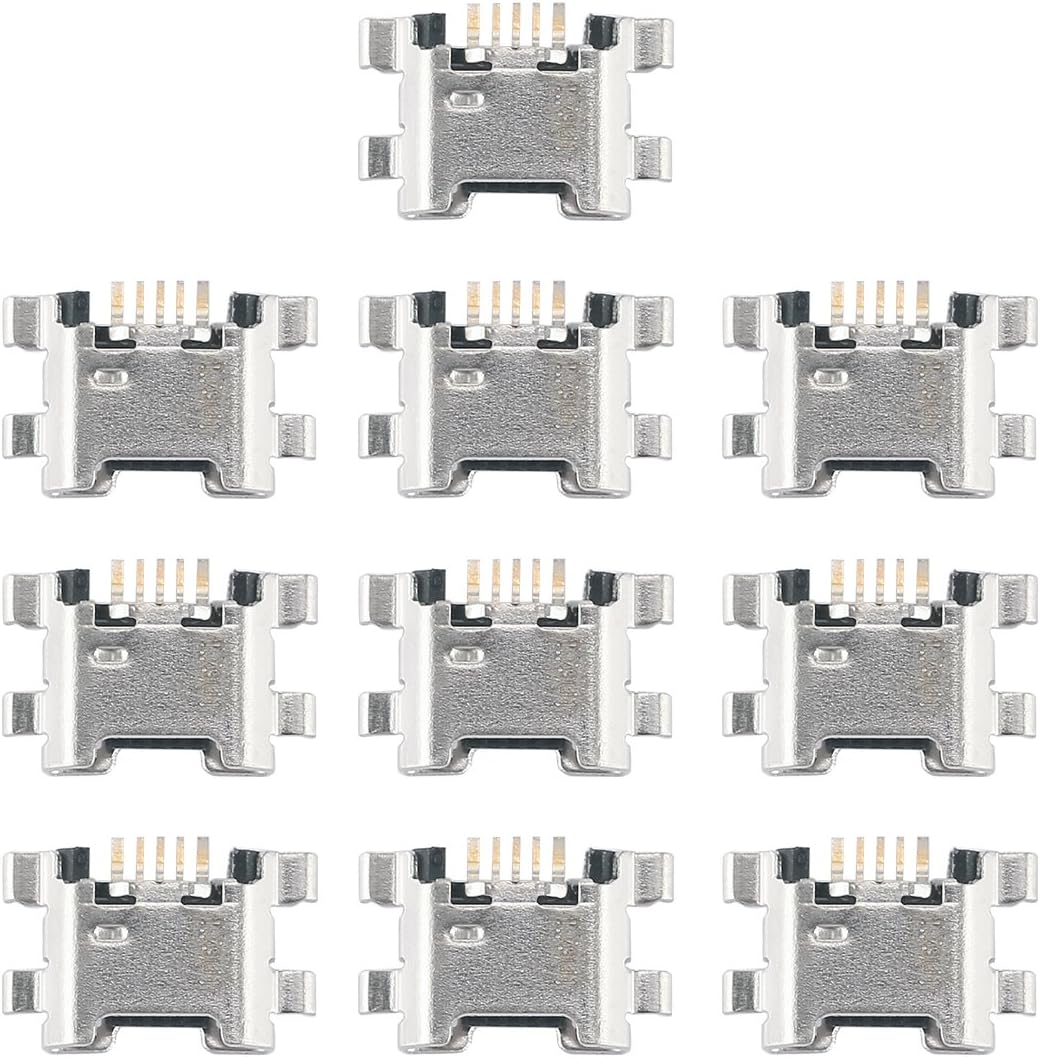 Smartphone Spare Parts 10 PCS Charging Port Connector for Huawei Honor Play 7X / 7S / Honor 9 Lite Repair Parts