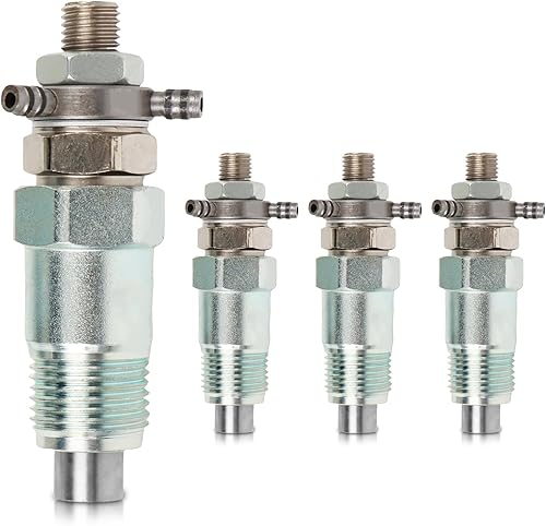 PANGOLIN 3974254 Inyector de combustible 4PCS para Bobcat 743 643 645 225 231 con piezas del mercado de accesorios del motor Kubota V1702