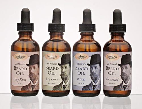 Miniatura 2 de Herbaria Beard Oil Key Lime All-Natural with Essential Oils 2 oz. Free Shipping $55 Orders. Enjoy Our Other Skin-Friendly Products.