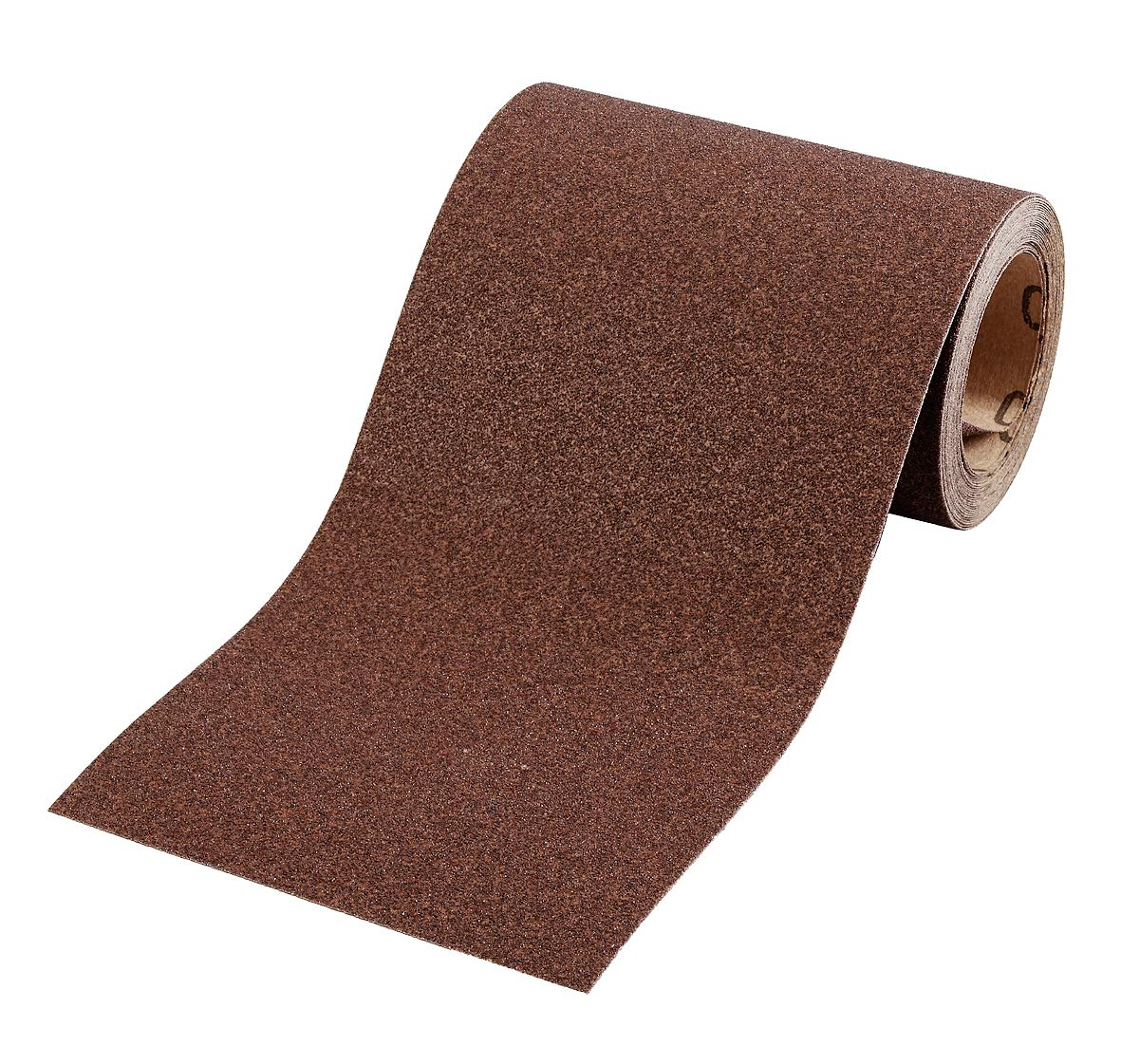 kwb Sandpaper Roll, 5 m, for Metal, Wood and Varnish, 115 mm, K40 Grit