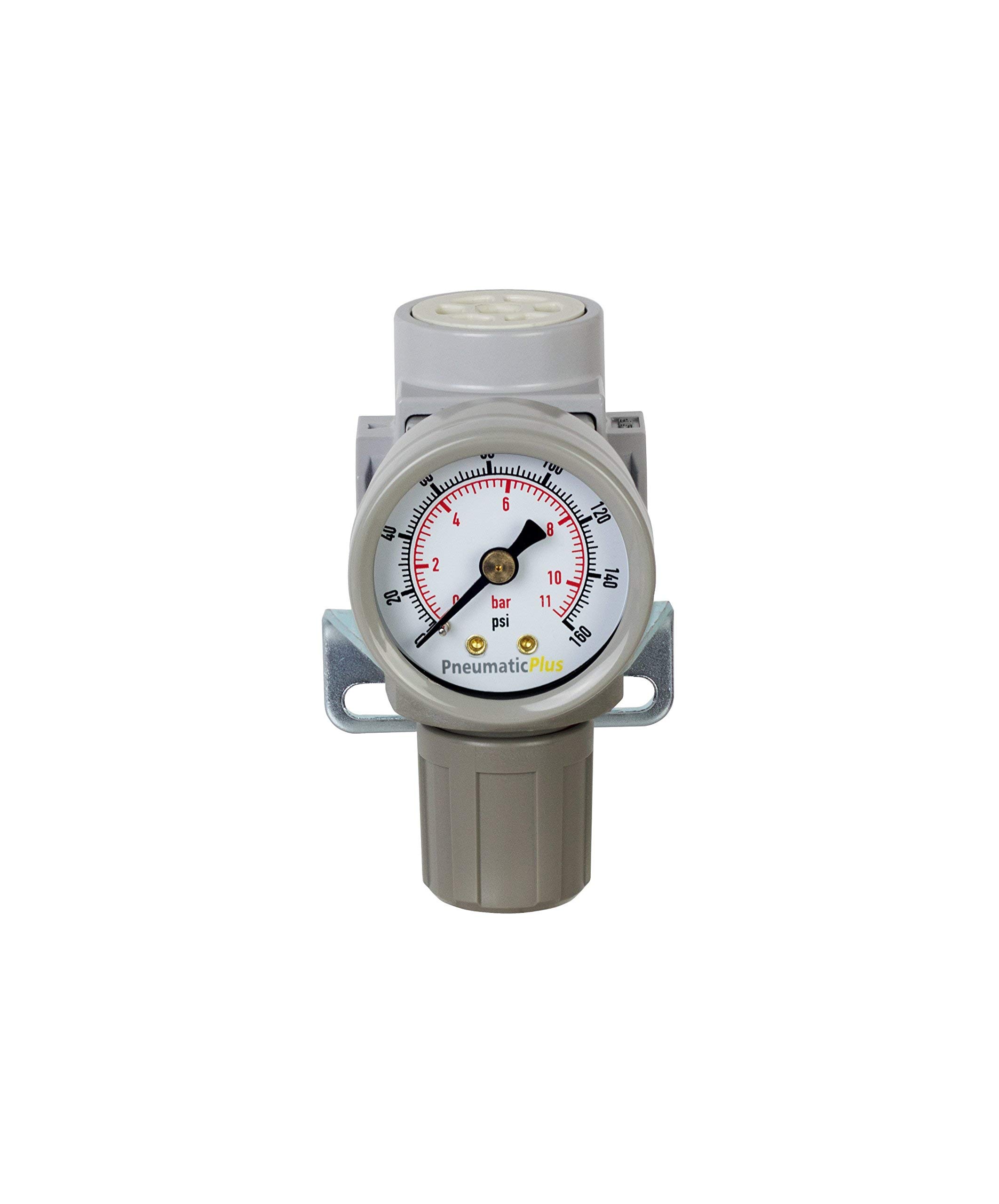 PneumaticPlus SAR200-N02BG Compressed Air Pressure Regulator, 1/4" NPT — Amazon image 2