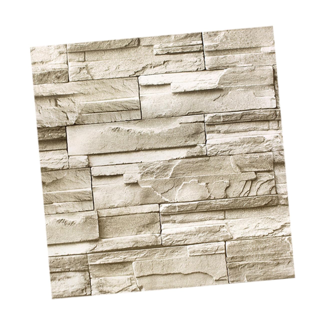 Sticker mural motif brique COLLBATH pour un studio photo ou salon cosy