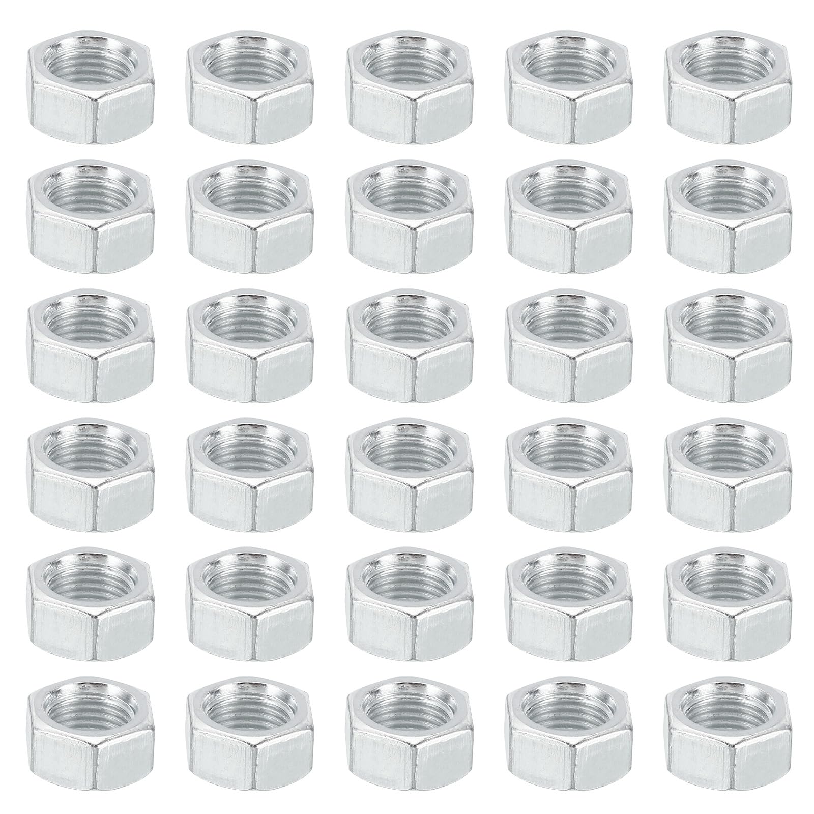 PATIKIL M10x1.0 Steel Hex Nuts