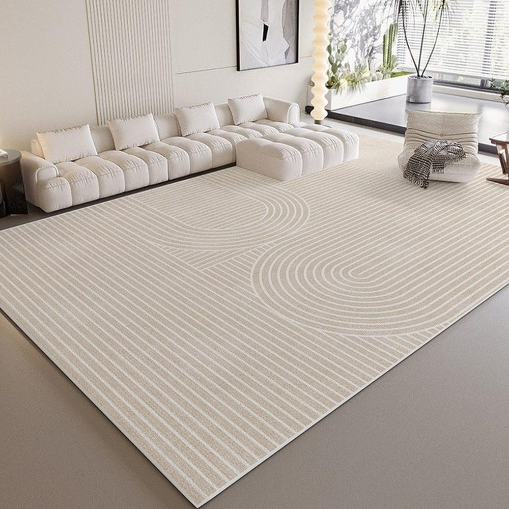 Tapis de chevet de chambre à coucher doux pour des réveils cocooning et chaleureux