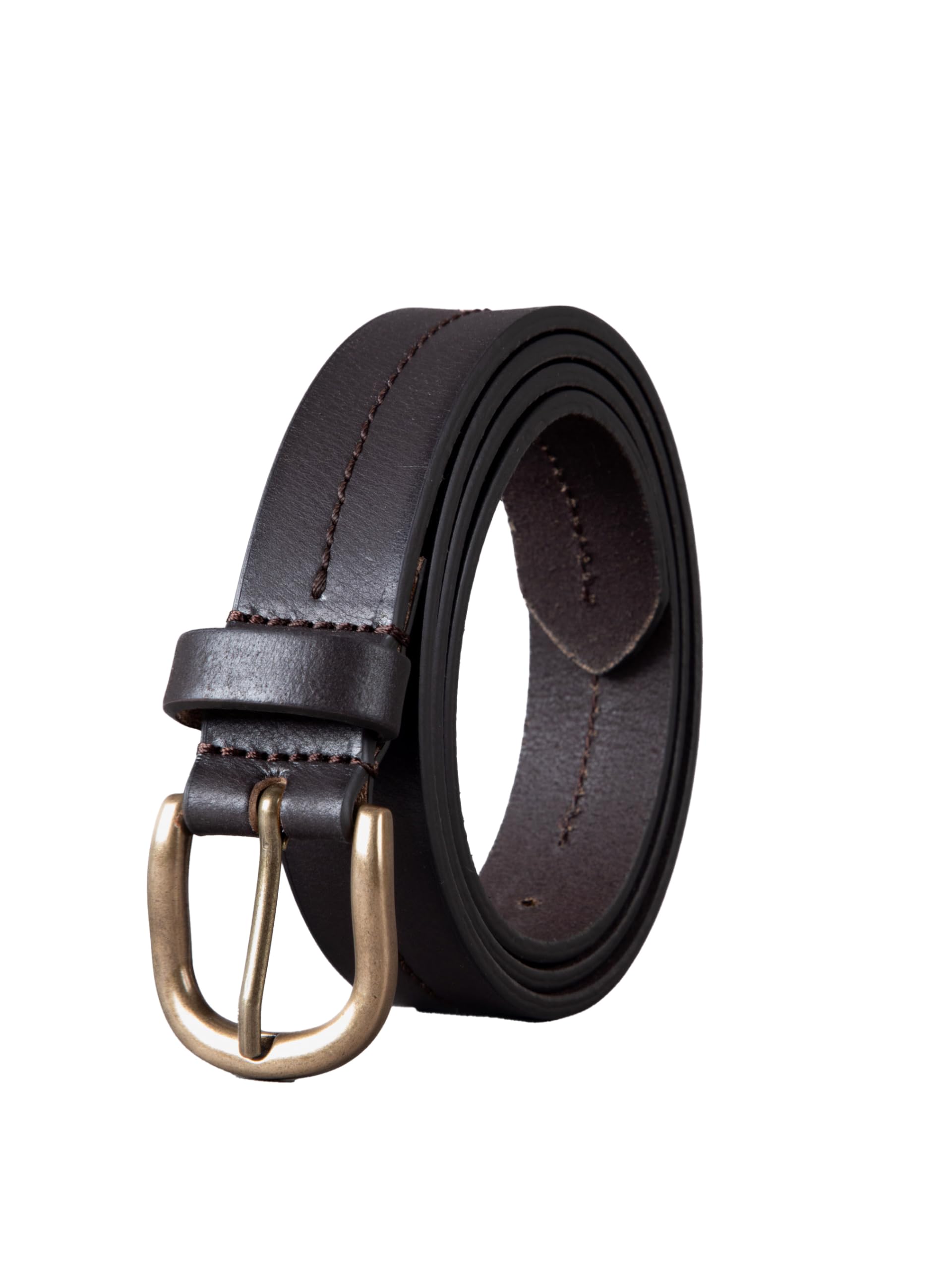 Lakeland Leather Women's Brown 'Kendal' Leather Belt In Medium
