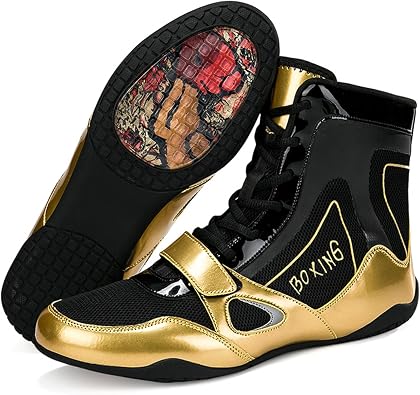 Men's and Women's Wrestling Shoes Professional Boxing Shoes Fitness Sports Shoes Breathable Training Shoes