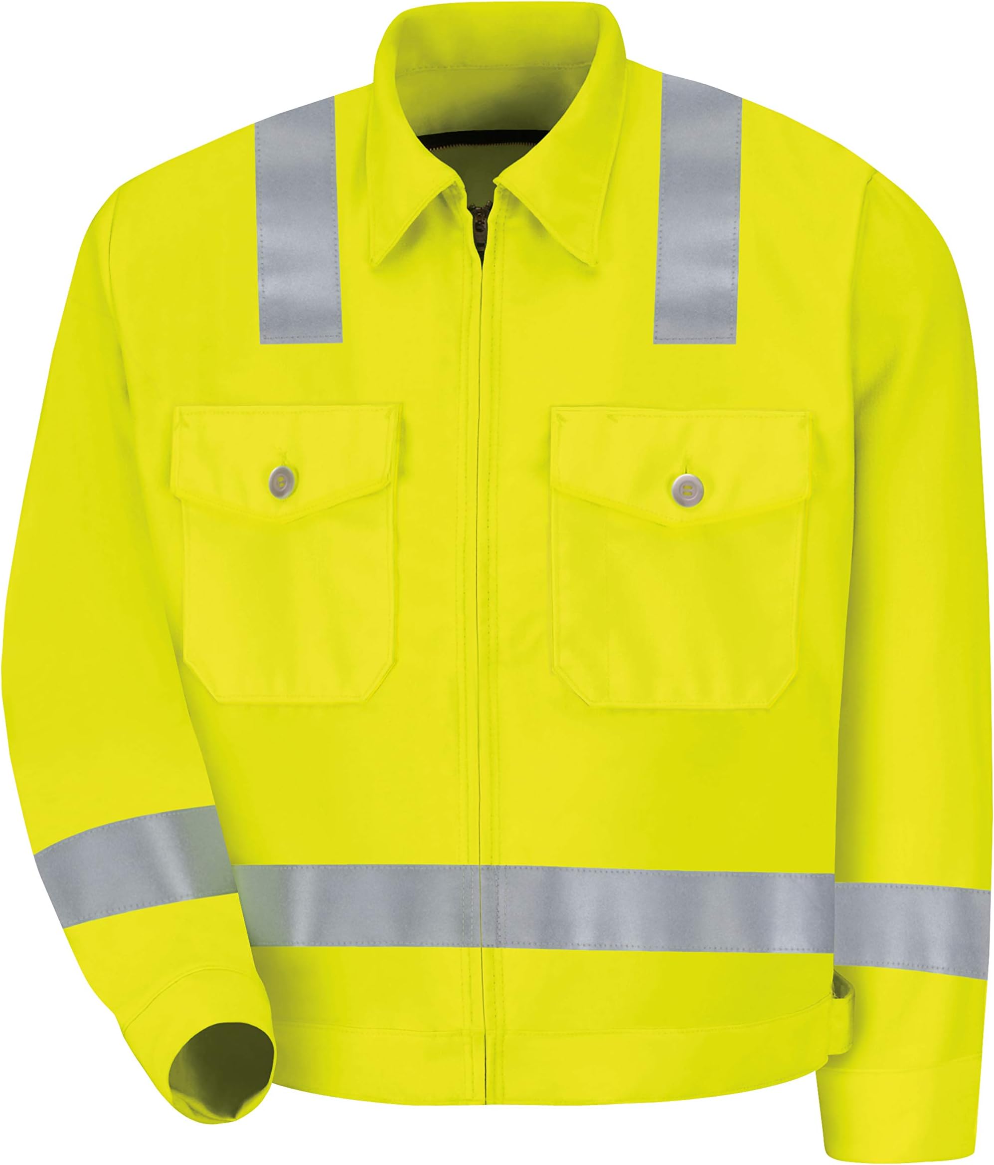 Red KapMen's Hi Visibility Class 2 Level 2 IKE Jacket