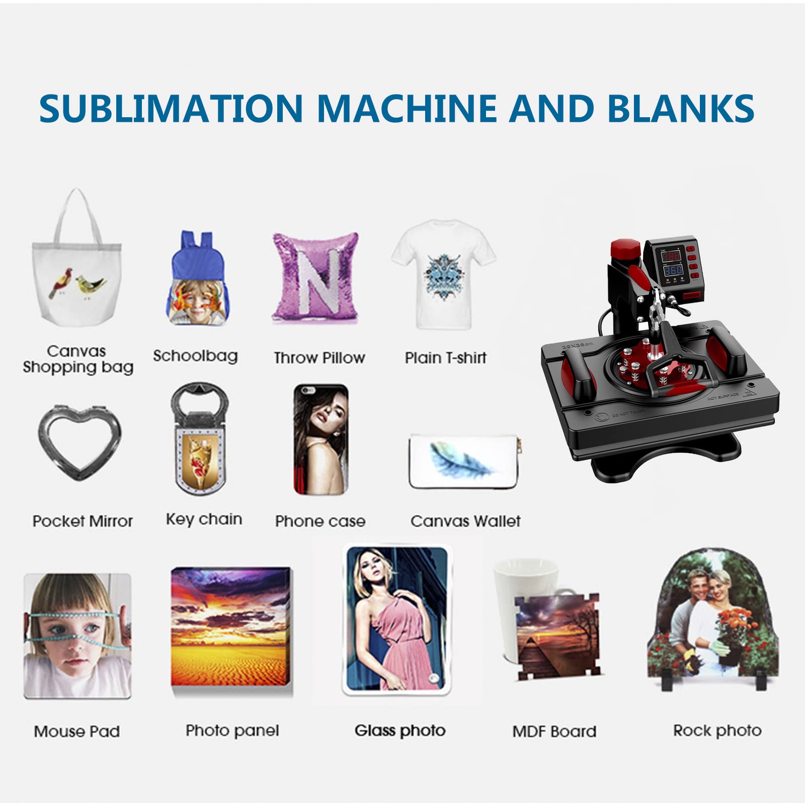 Maglietta Bianca Con Maniche Celesti JSubli Apparel Per Sublimazione Di Trasferimento Termico 1395 1 - Foto 11