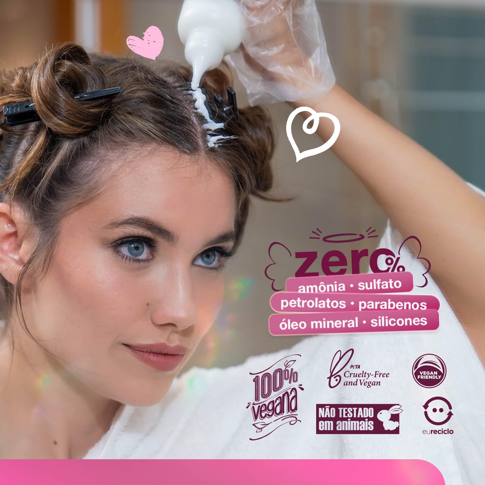 Coloração Kit BEAUTYCOLOR Puríssi Sem Amônia - 7.1 Louro Natural
