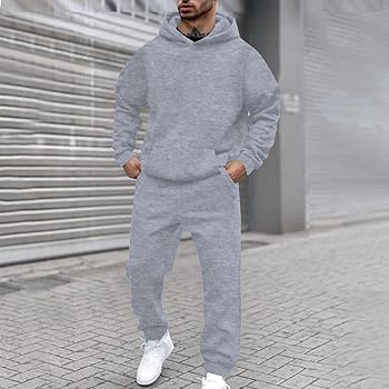 Sudaderas Con Capucha Shein Chándal De Dos Piezas Para Hombre