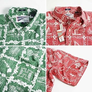 レインスプーナー 半袖 フルオープン アロハシャツ ハワイ製 アメリカ 白 S レインスプーナー REYN SPOONER 半袖 アロハシャツ フルオープン