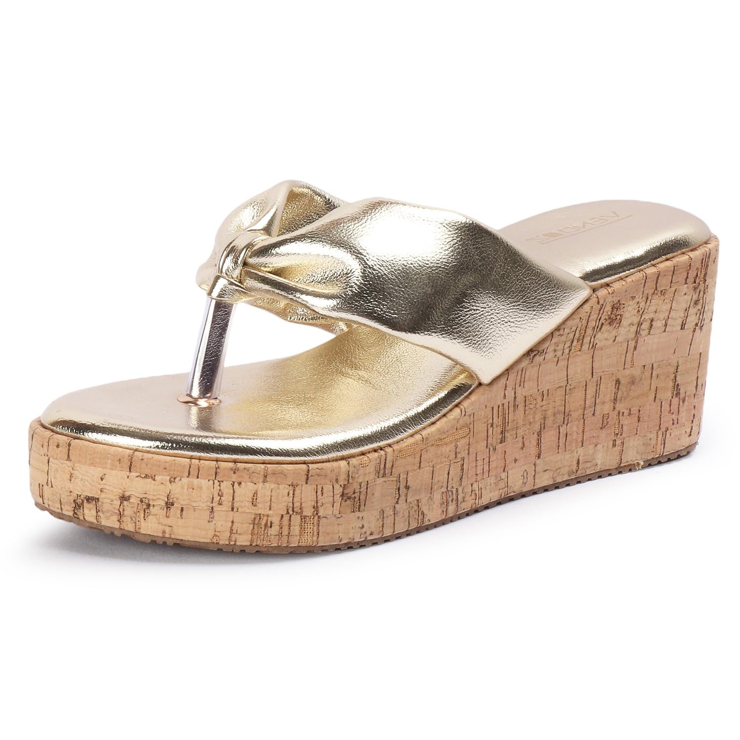 Vendoz Women Party Casual Golden Wedges Heels (GOLA70GL-40) (B0D5BQGT3V) Amazon Price History, Amazon Price Tracker