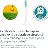 Philips Sonicare C1 ProResults - têtes de brosse à dents de rechange d'origine, blanc, lot de 8, HX6018/87 - 8