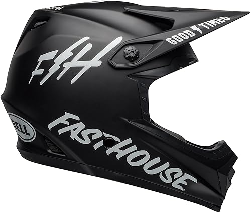 Miniatura 6 de Bell Full-9 Fusion MIPS - Casco de bicicleta para adulto Fasthouse Mate Negro/Blanco,negro, gris (Matte Black/Gray),Rojo mate / negro,Fasthouse