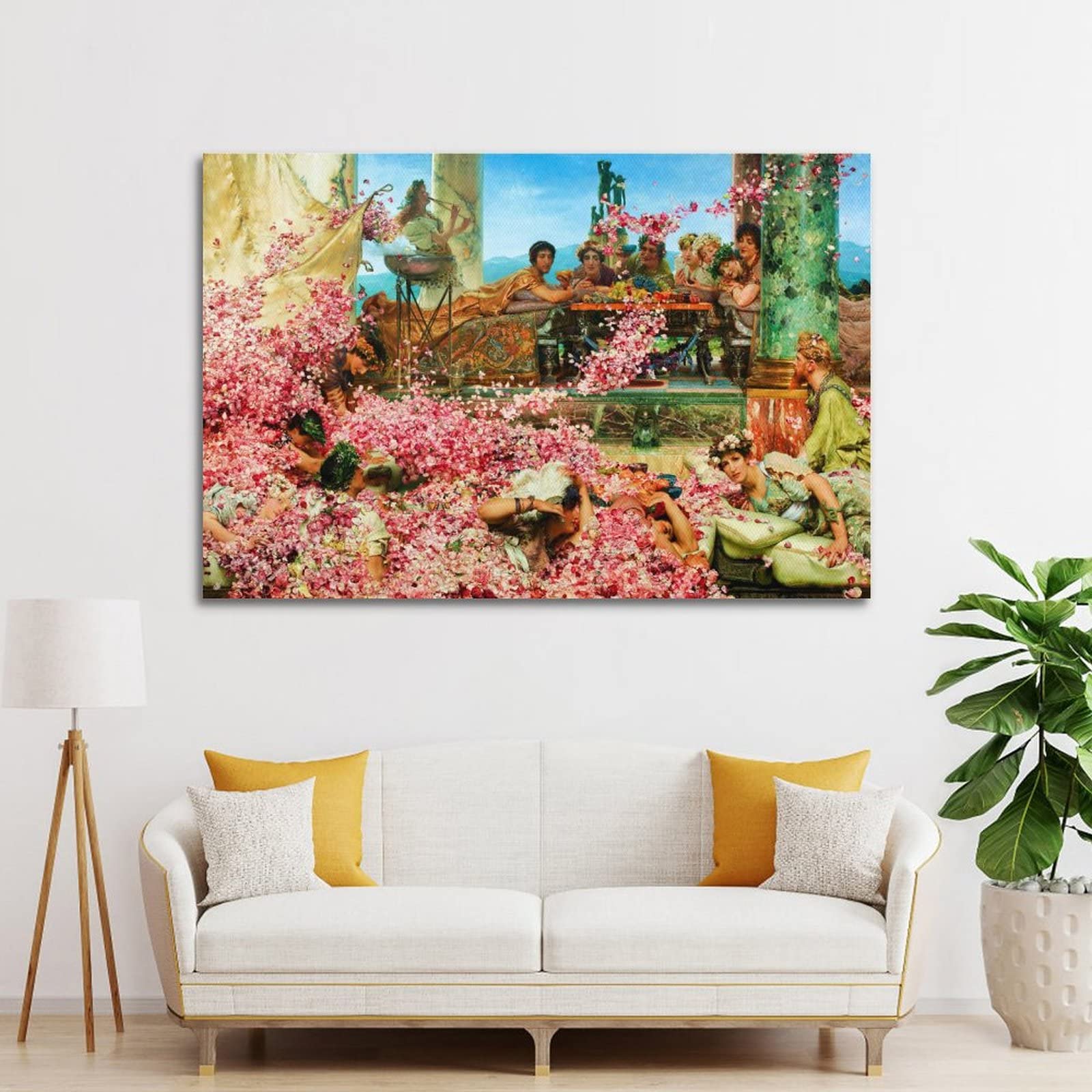 Amazon.co.jp: Lawrence Alma-Tadema 印刷ポスター「ヘリオガバルスの