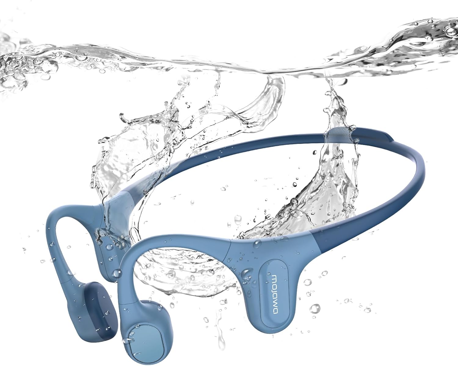 mojawa Run Plus Bone Conduction Headphones Bluetooth, IP68 Waterproof