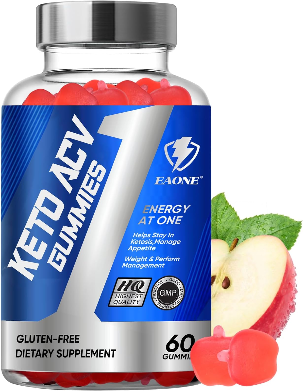 2000Mg Advanced Keto Acv Gummies, Lean Light Keto Acv Gummies,Include Acv B6 B12 Folate,Keto Gummy Supplement Women and Men