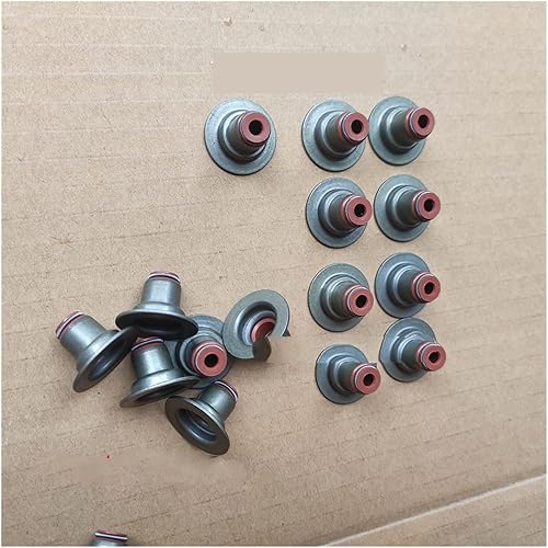 Miniatura 3 de TULN 10Sets Auto Parts Engine Valve Stem Seal Oil Seal Compatible for Aveo Sonic Cruze 1.6 1.8L Opel 16PCSSet 24405819 24409815