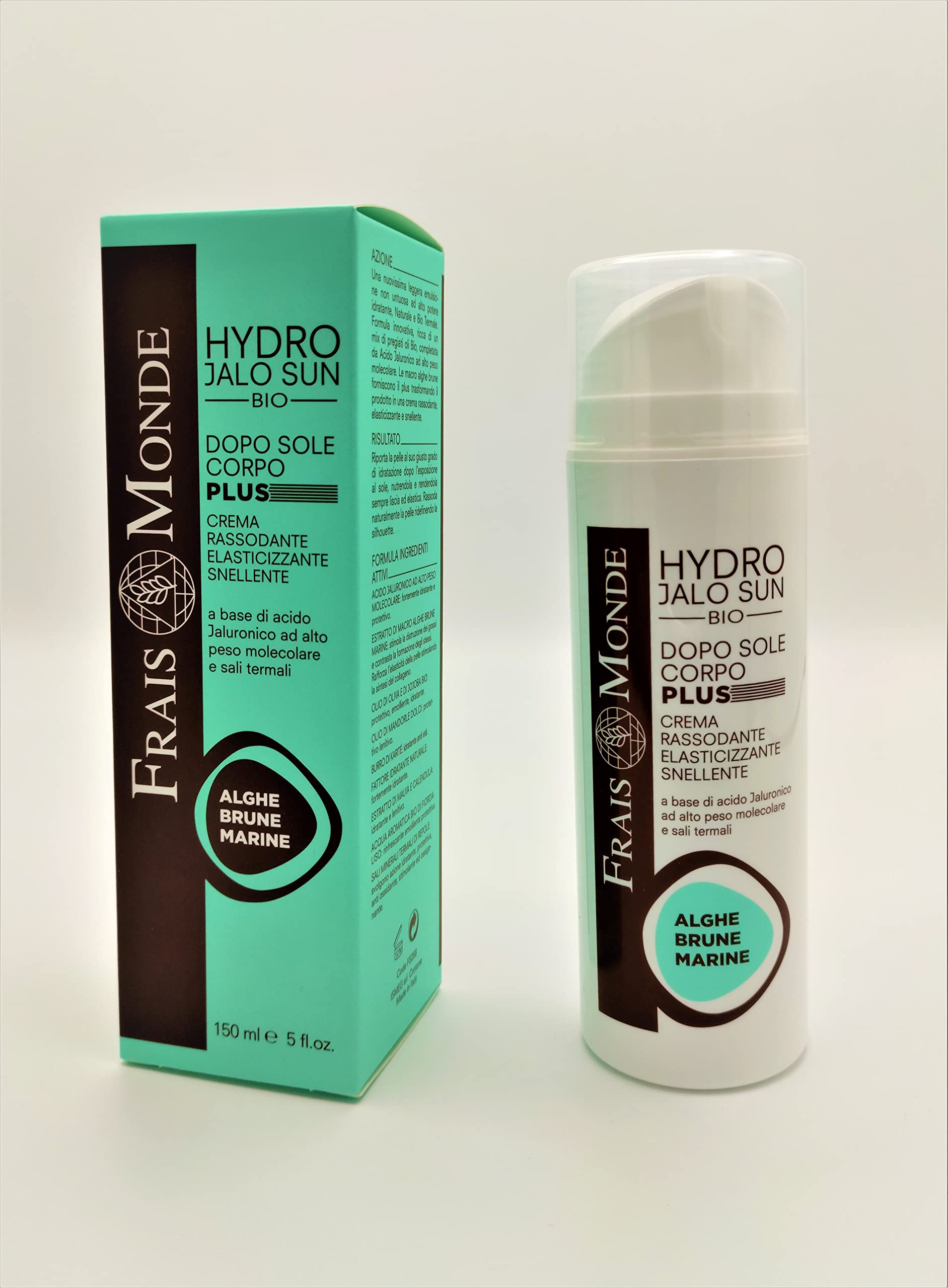 Crema Dopo Sole Corpo Hydro Jalo Sun Bio 150ml, Rassodante, Elasticizzante, Snellente