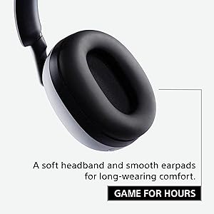Sony INZONE H9 Gaming Headset, Wireless Noise Canceling Bluetooth Headset with Microphone, 360 Spatial Sound, for PC and PS5 (WH-G900N), Black