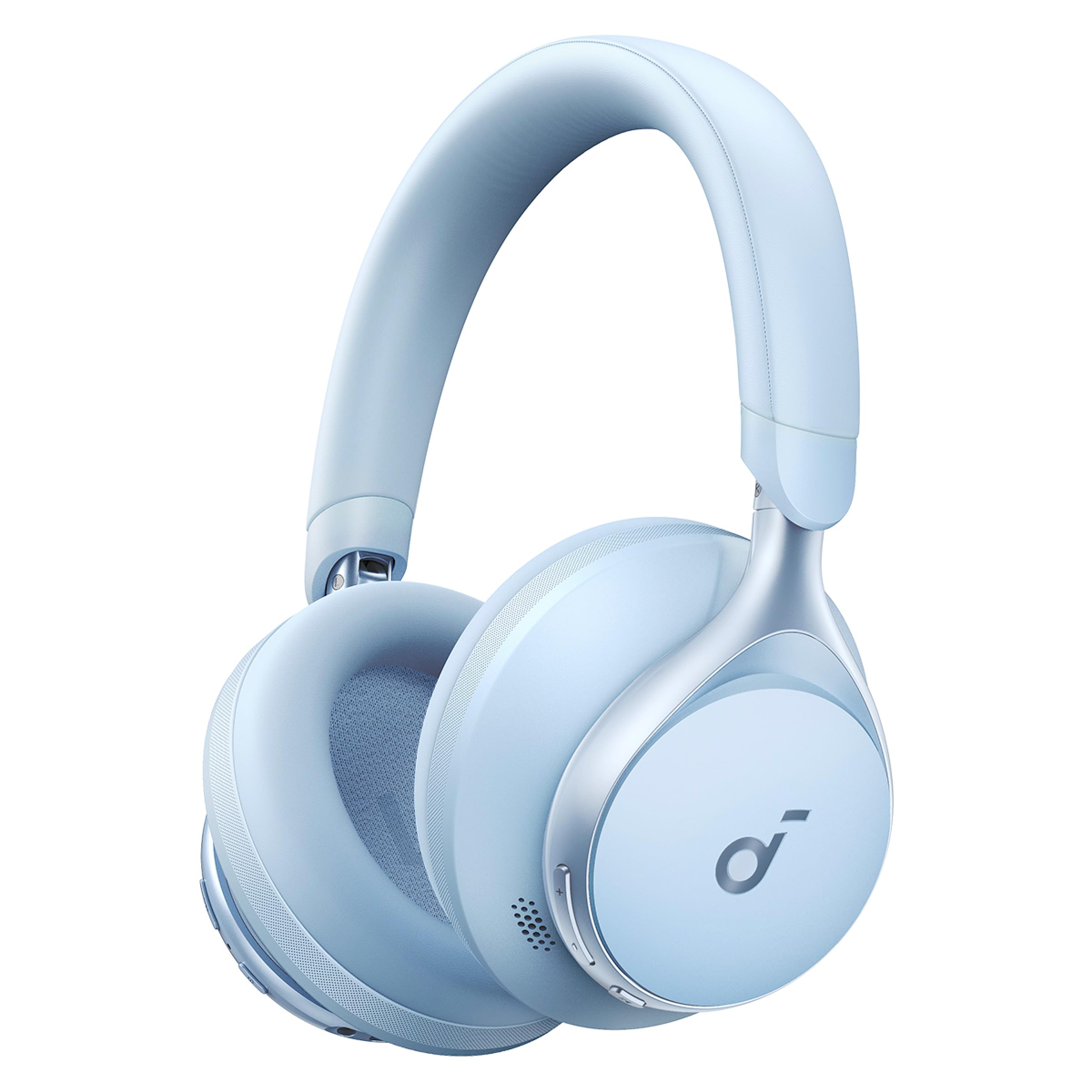 soundcore Space One Pro by Anker, adaptieve actieve ruisonderdrukking, 6 microfoons, opvouwbaar design, 60 uur lossless audio, ultrasnel opladen, hi- res draadloze audio via LDAC, comfortabele pasvorm