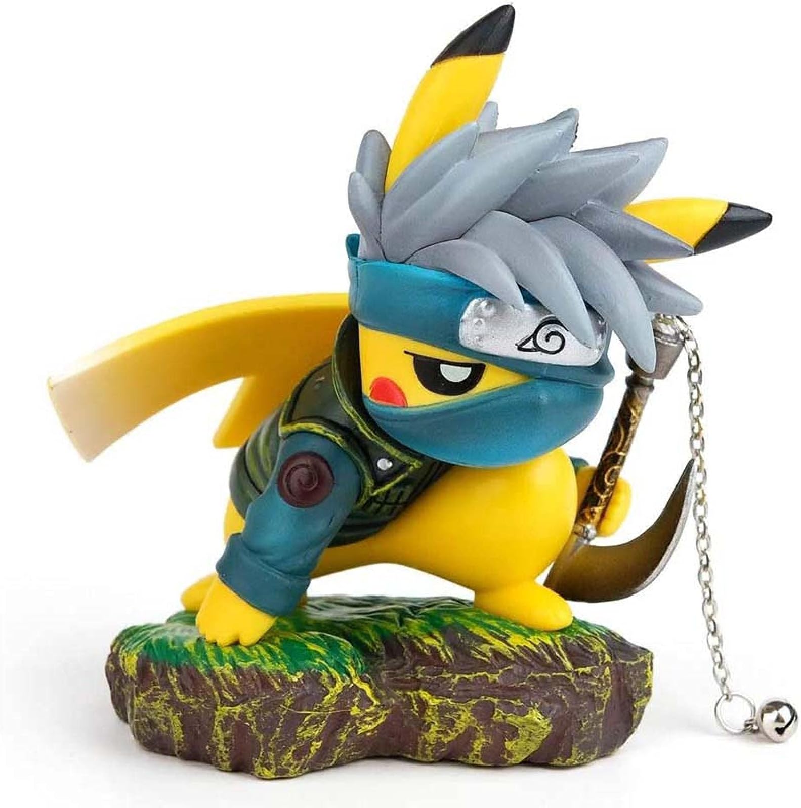 Naruto Actions Figures Gk Pikachu Cosplay Hatake Kakashi Figure Pvc Statues Collection Birthday Gifts Toys