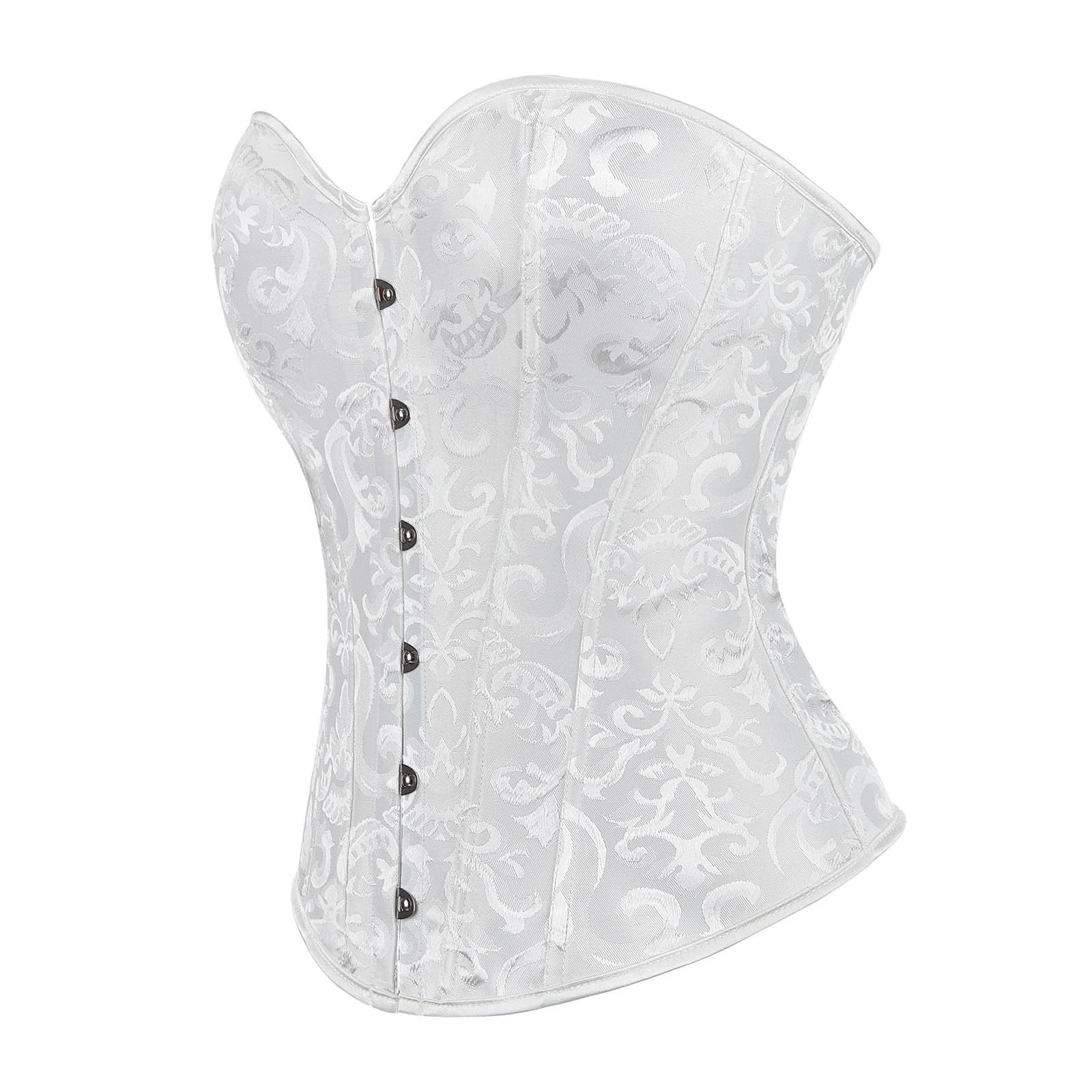 Genérico Corsé floral con varillas para boda faja reductora versátil ideal uso diario body femenino ajuste perfecto primavera verano otoño invierno