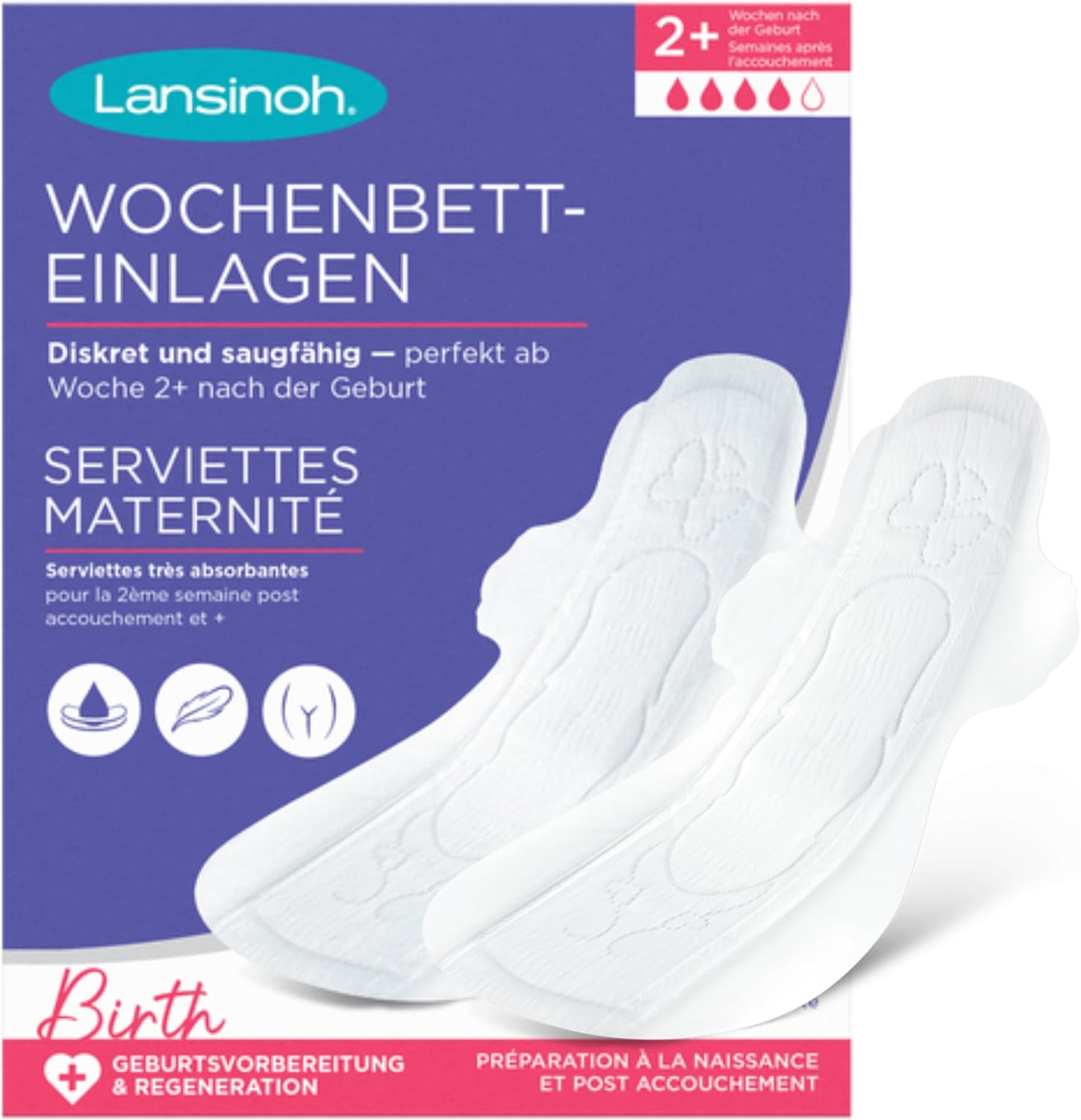 Lansinoh Weekbedinlegkruisjes